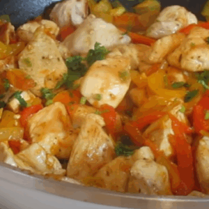 Fajitas de Pollo (Almuerzo)